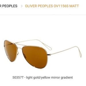 Oliver Peoples Sunglasses- OV 1156-s MATT
